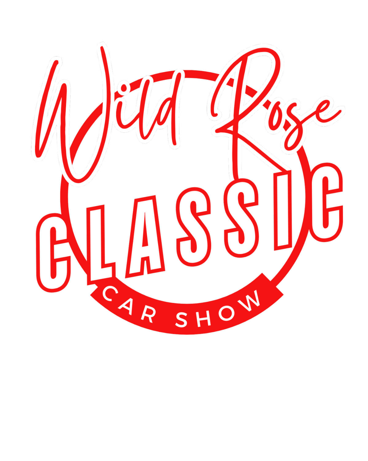 Wild Rose Classic Car Show Car Decals