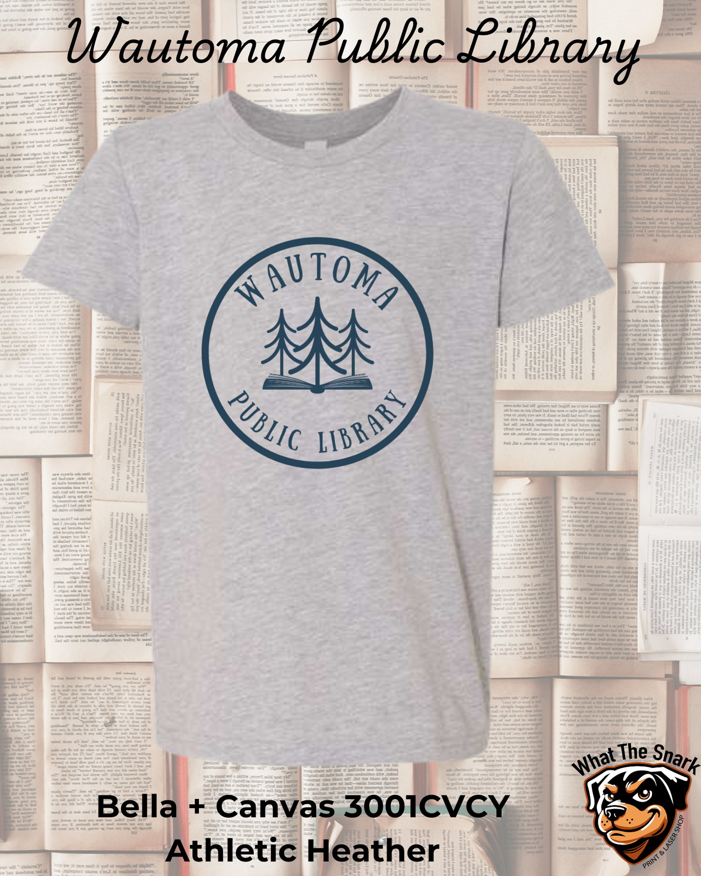 WPL Youth Wautoma Public Library T-shirt