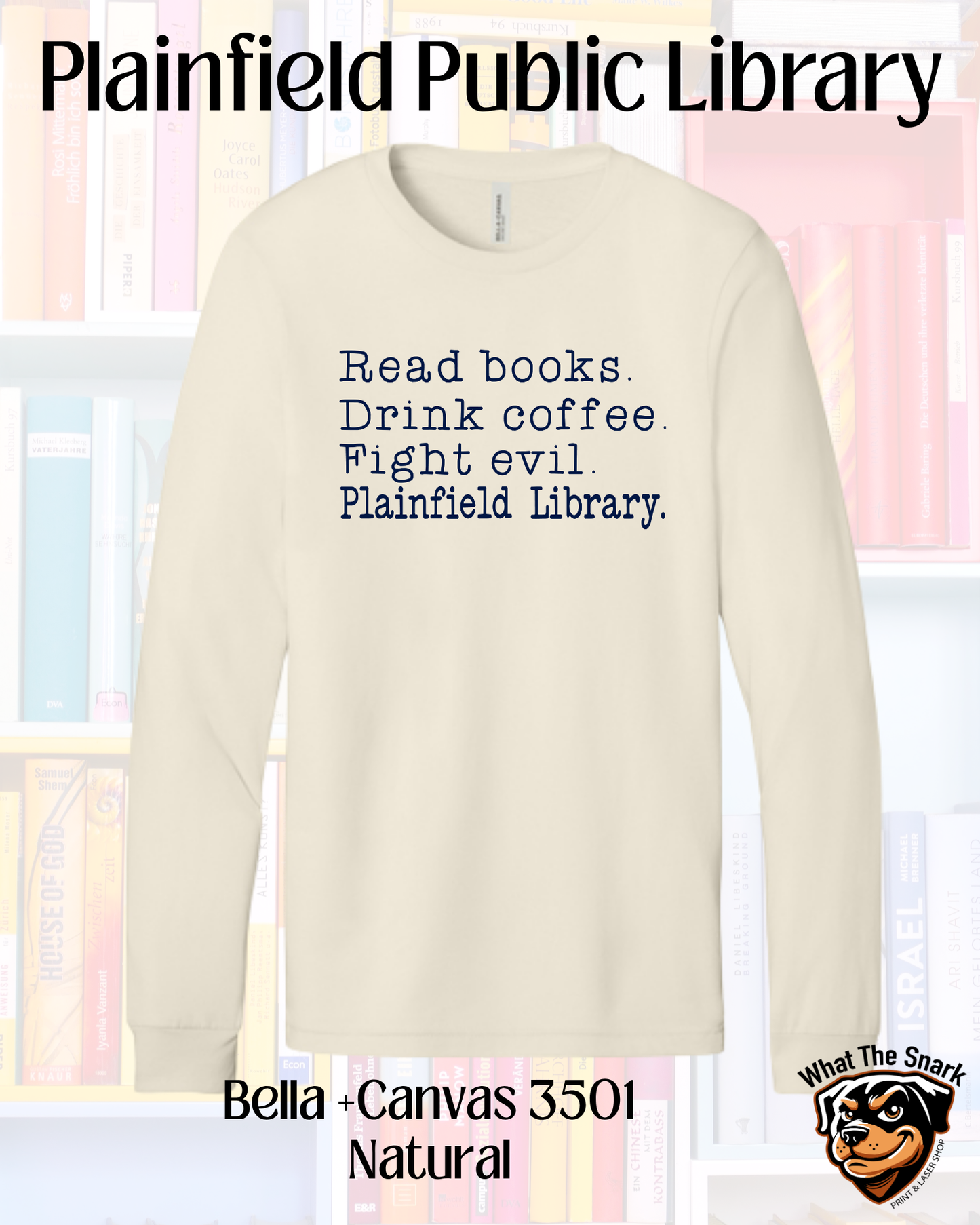 PPL Read Books, Drink Coffee, Fight Evil