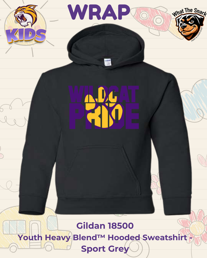 WRAP Wildcat Pride Youth Hoodie