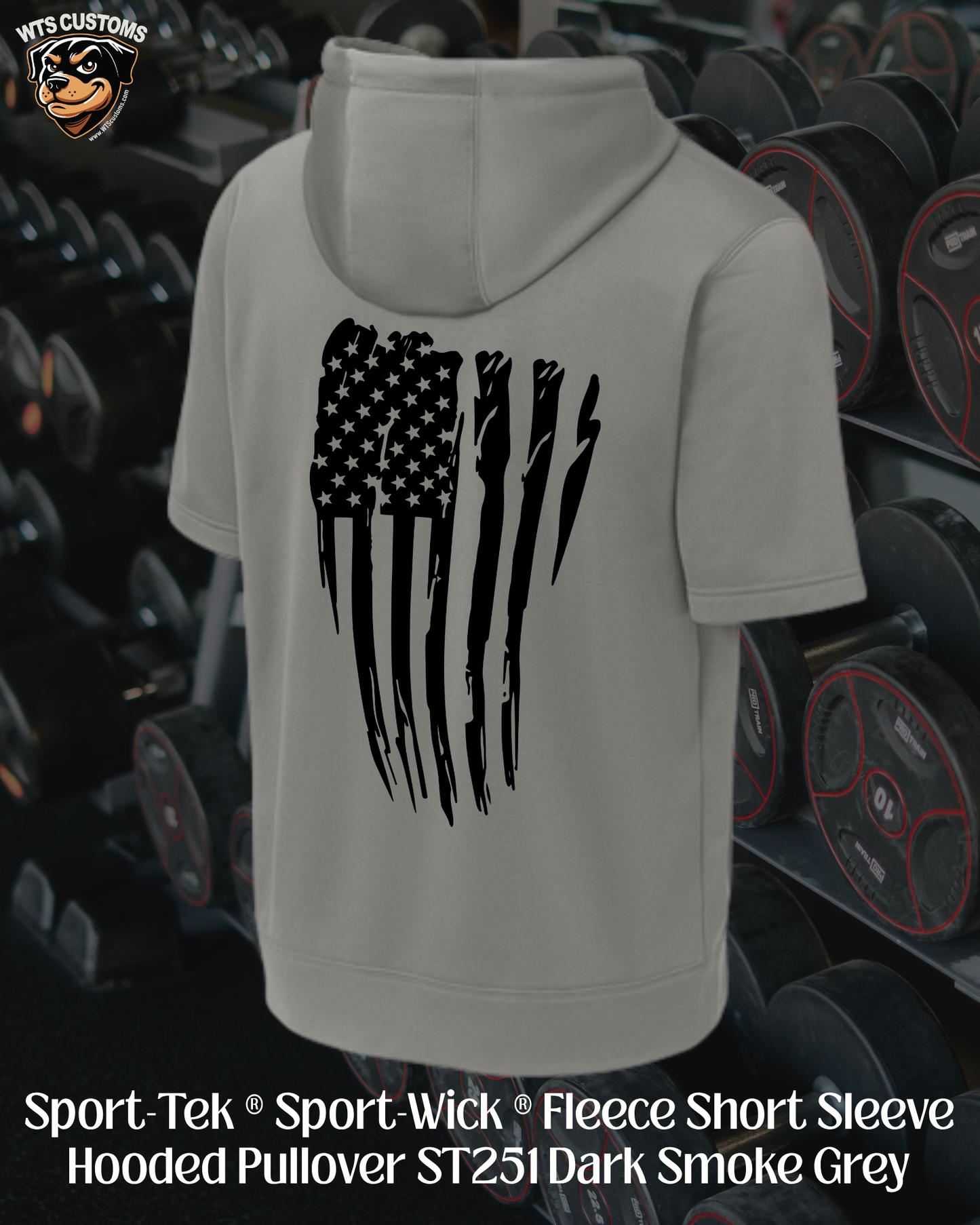 Silverback Moisture-Wick Short Sleeve Hoodie