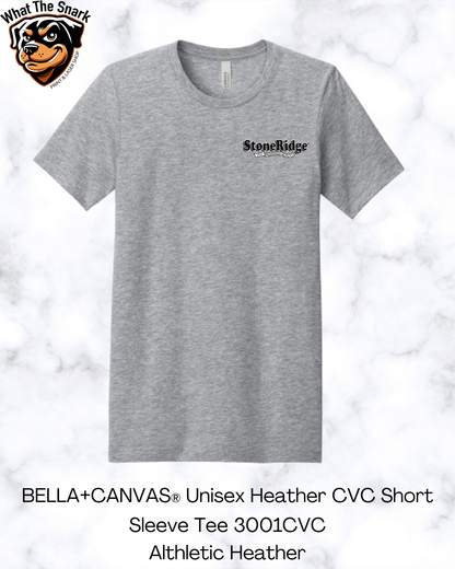 BELLA+CANVAS® Unisex Heather CVC Short Sleeve Tee