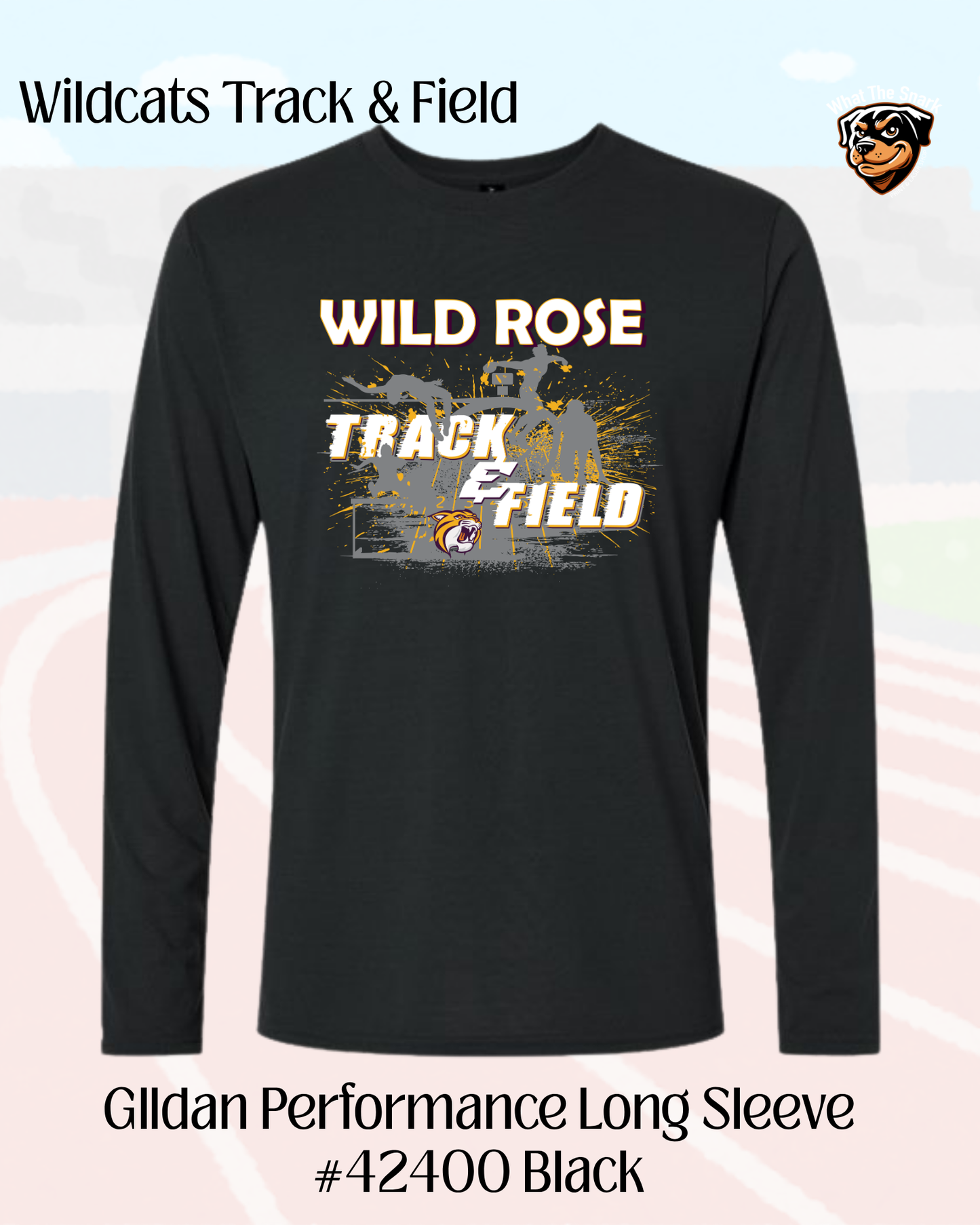 Wild Rose Track and Field Performance Long Sleeve