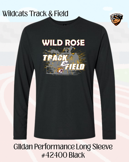 Wild Rose Track and Field Performance Long Sleeve