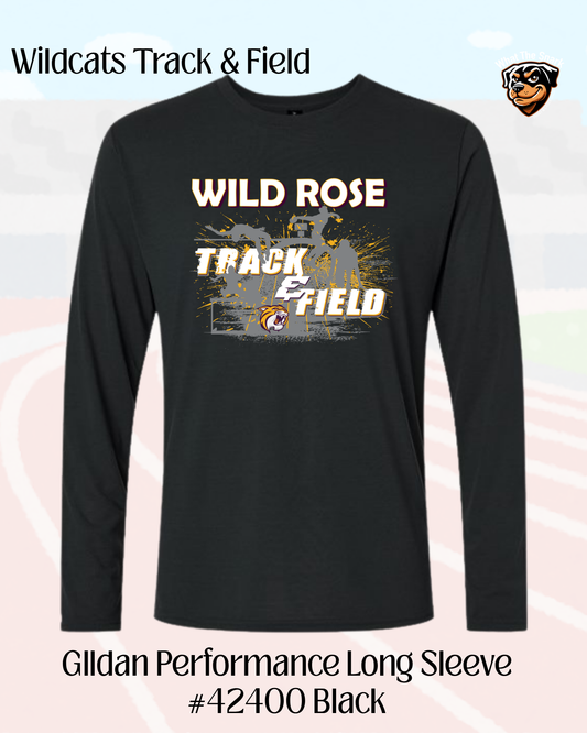 Wild Rose Track and Field Performance Long Sleeve