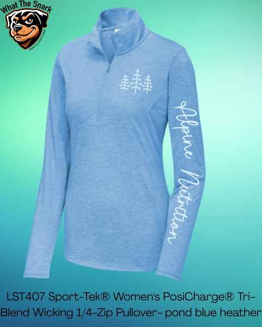Alpine Womens Sport Tek 1/4 Zip
