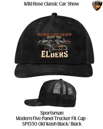 WR Classic Car Show Respect Your Elders Five Panel Hat