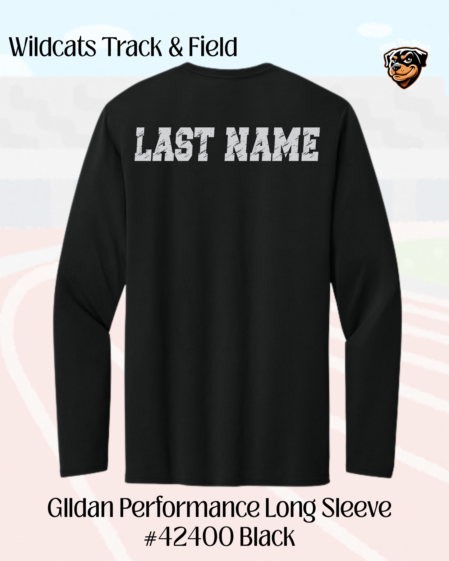 Wild Rose Track and Field Performance Long Sleeve