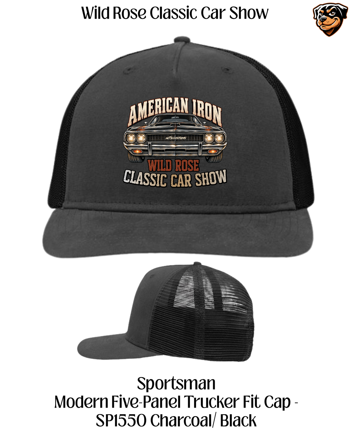WR Classic Car Show American Iron Five Panel Hat
