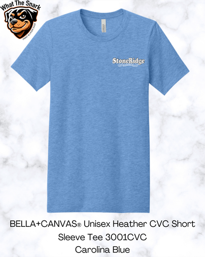 BELLA+CANVAS® Unisex Heather CVC Short Sleeve Tee