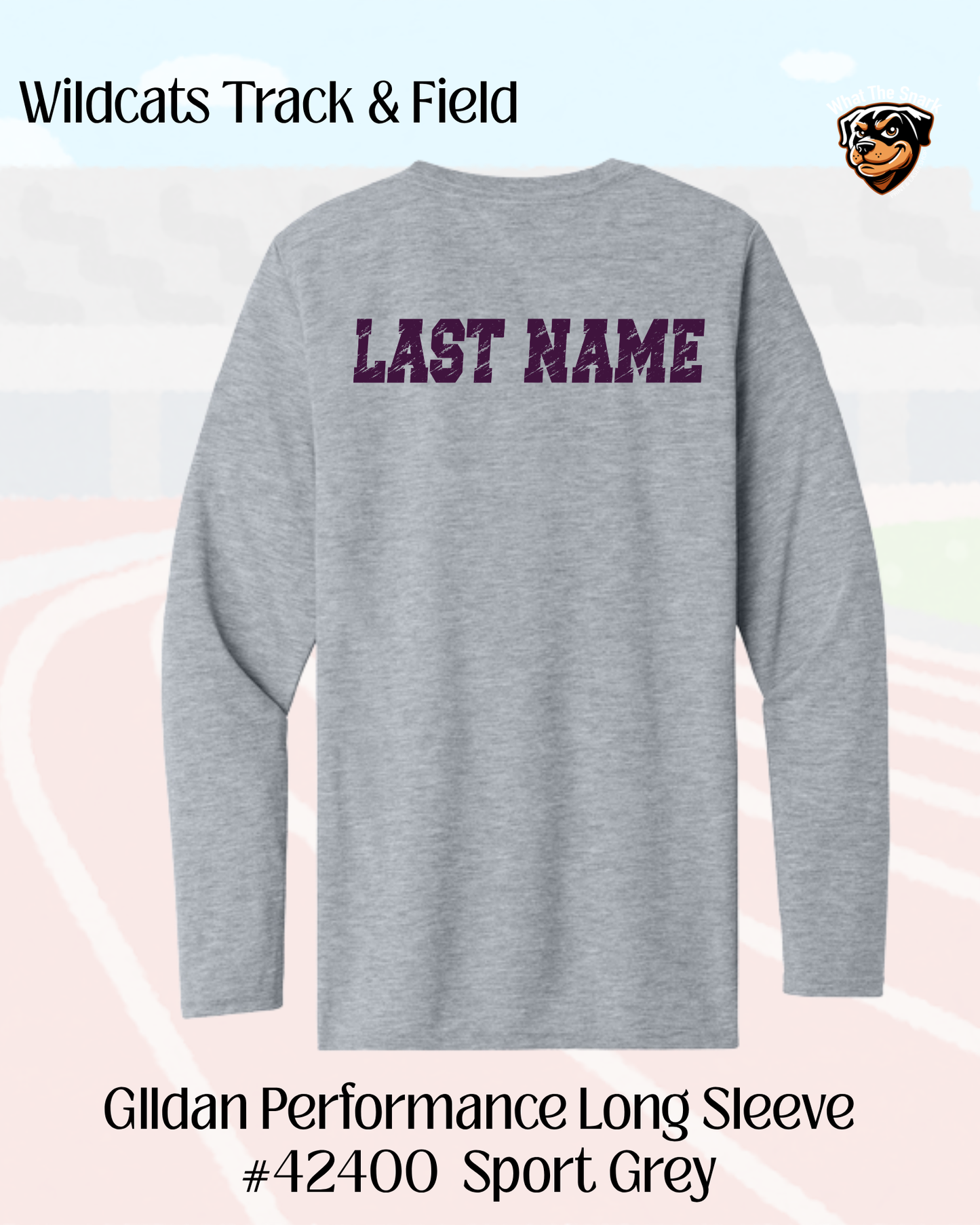 Wild Rose Track and Field Performance Long Sleeve