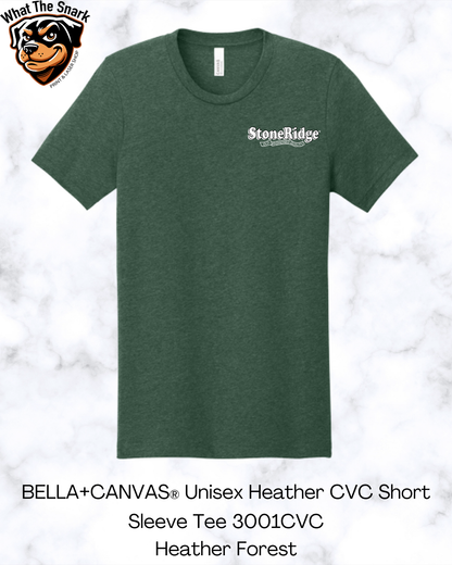 BELLA+CANVAS® Unisex Heather CVC Short Sleeve Tee