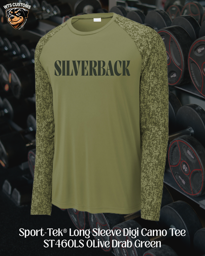 Silverback Text Camo Long Sleeve