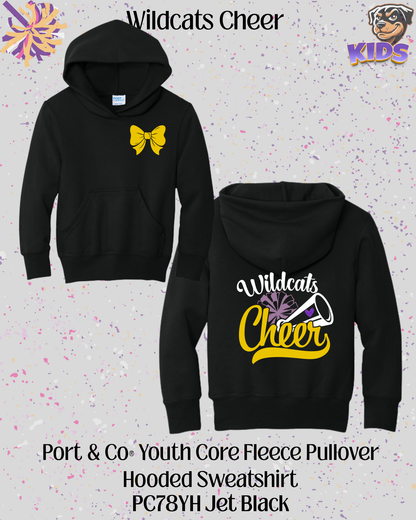 Wildcats Cheer Youth Hoodie