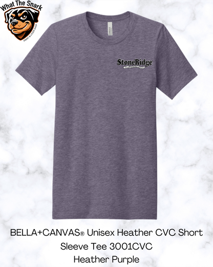 BELLA+CANVAS® Unisex Heather CVC Short Sleeve Tee