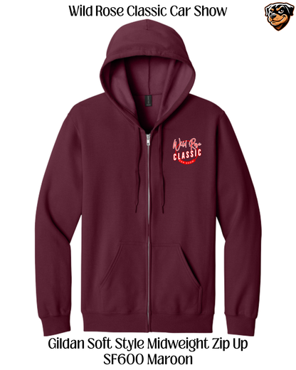 WR Classic Car Show America's 250th Zip Up Hoodie