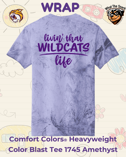 WRAP Livin' that Wildcats Life Tee