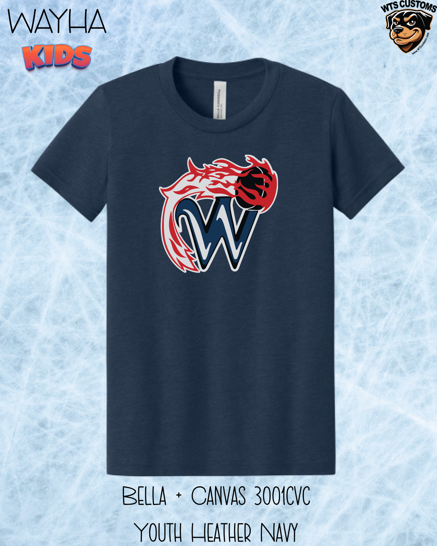 WAYHA Logo Kids Tee