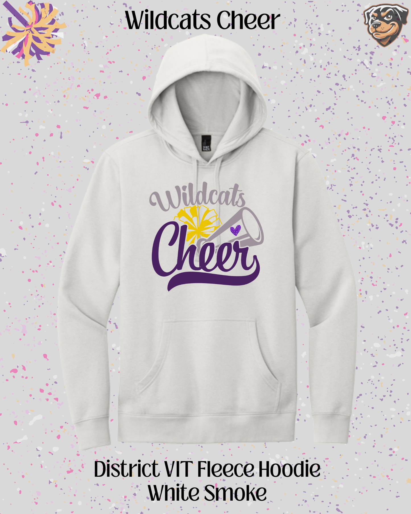 Wildcats Cheer Adult Hoodie