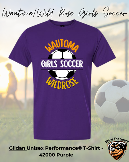 WWR Girls Soccer Full Logo Performance Tshirt