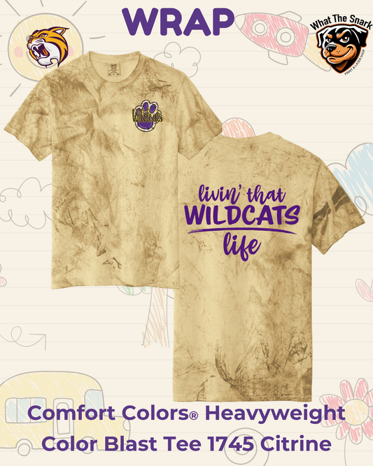 WRAP Livin' that Wildcats Life Tee