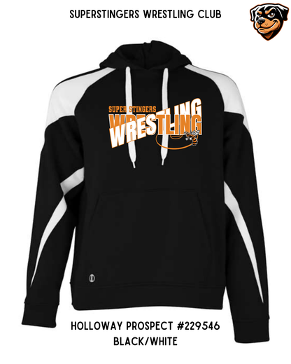 Super Stingers Layered Text Hoodie