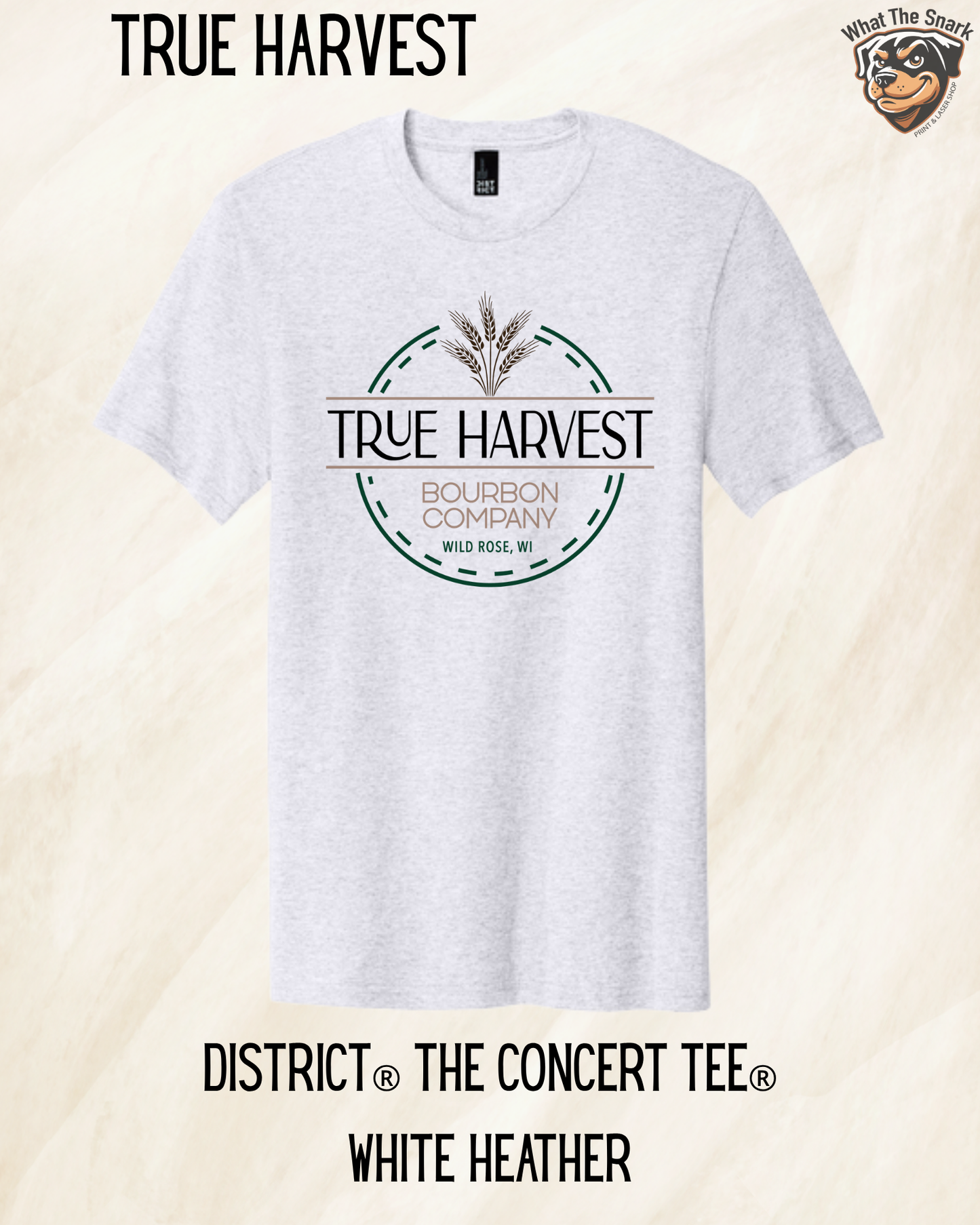 True Harvest Logo Concert Tee