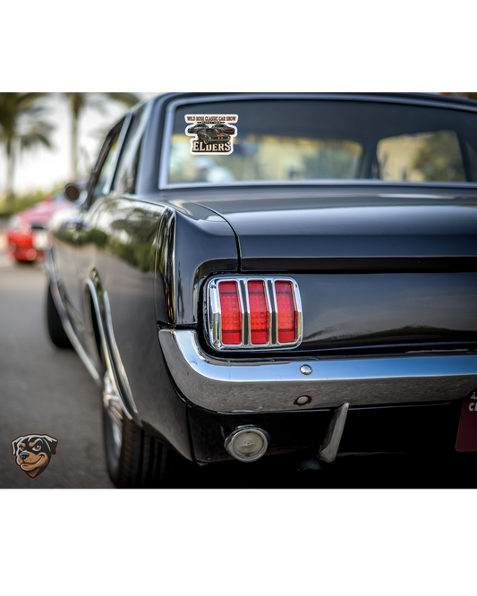 Wild Rose Classic Car Show Car Decals