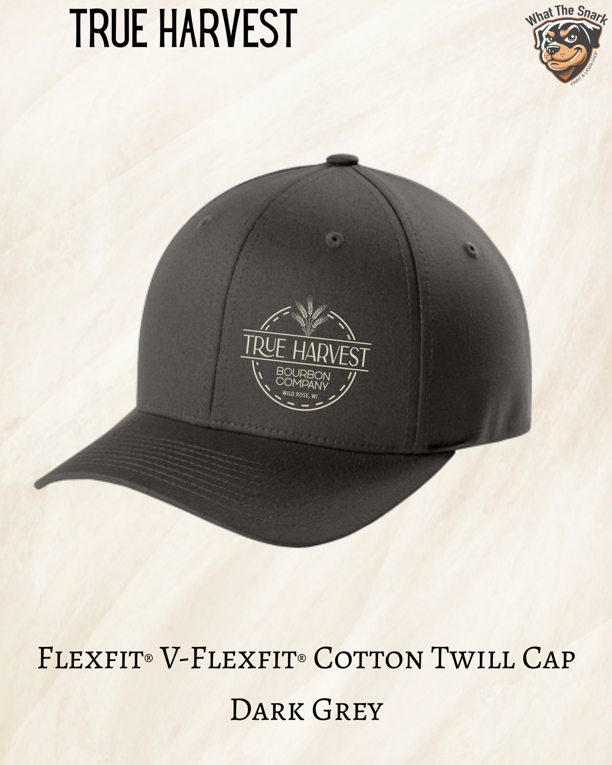 True Harvest Flex Fit Twill Cap