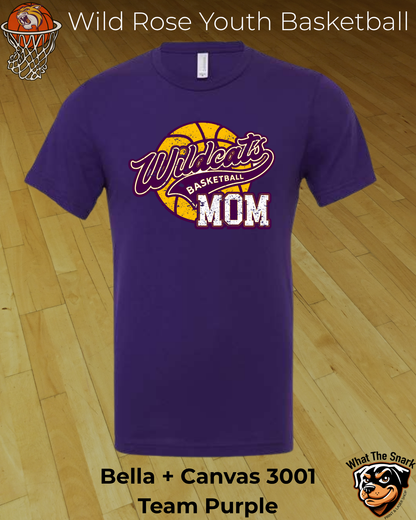 Wildcat Youth Basketball Mom Tee