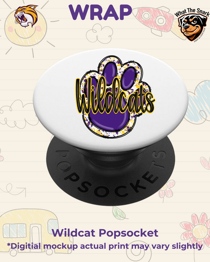 WRAP Wildcats PopSocket