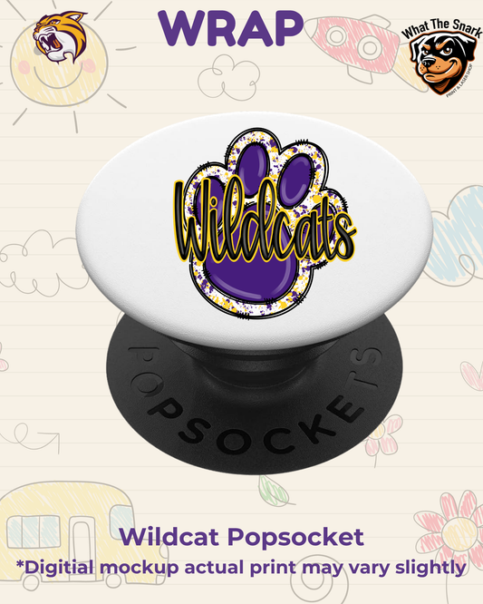 WRAP Wildcats PopSocket