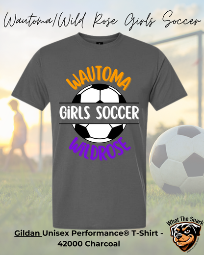 WWR Girls Soccer Full Logo Performance Tshirt