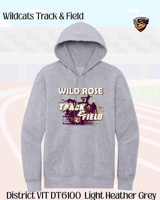 Wild Rose Track and Field Hoodie  Youth