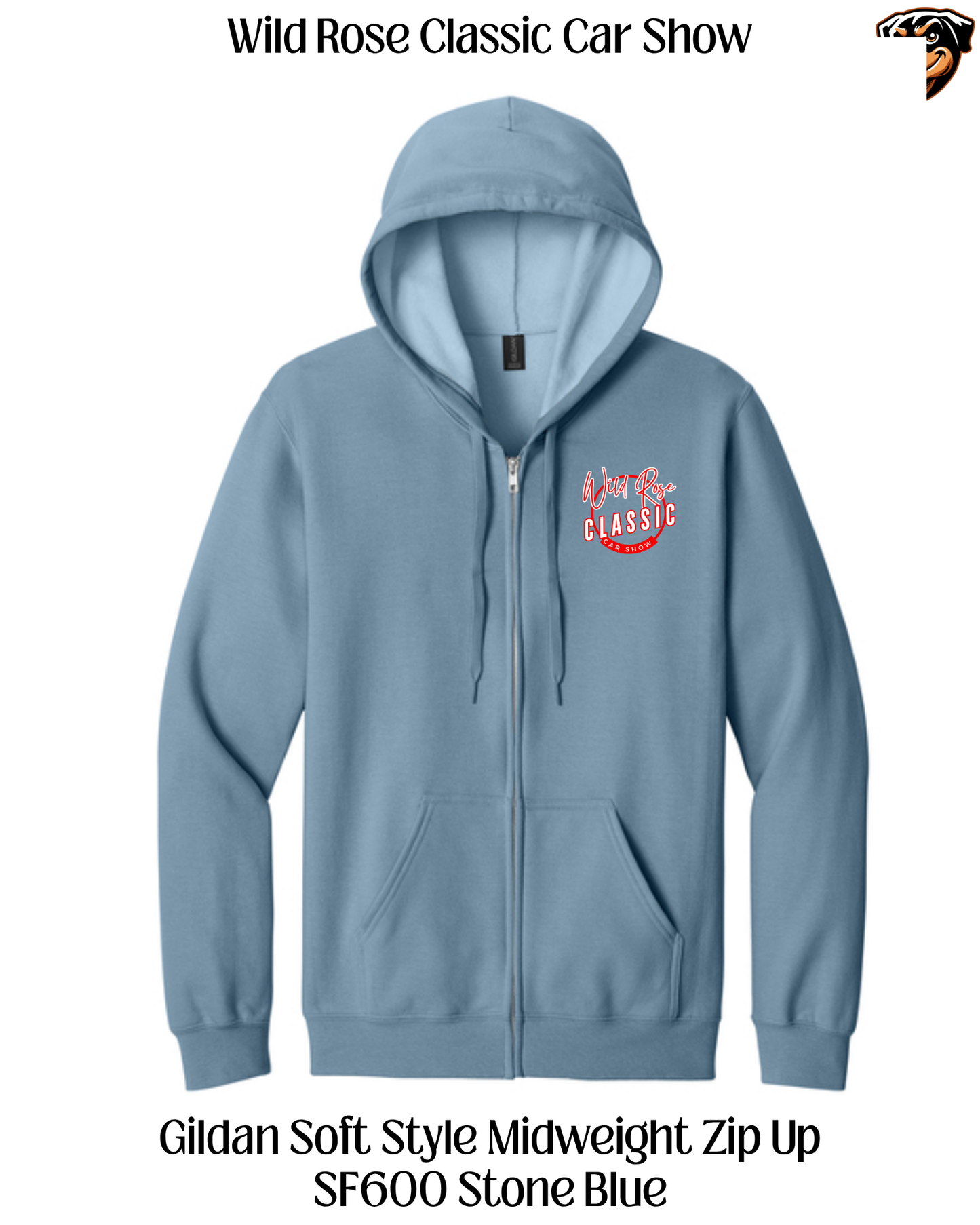 WR Classic Car Show Fueled Up and Ready to Roll Zip Up Hoodie