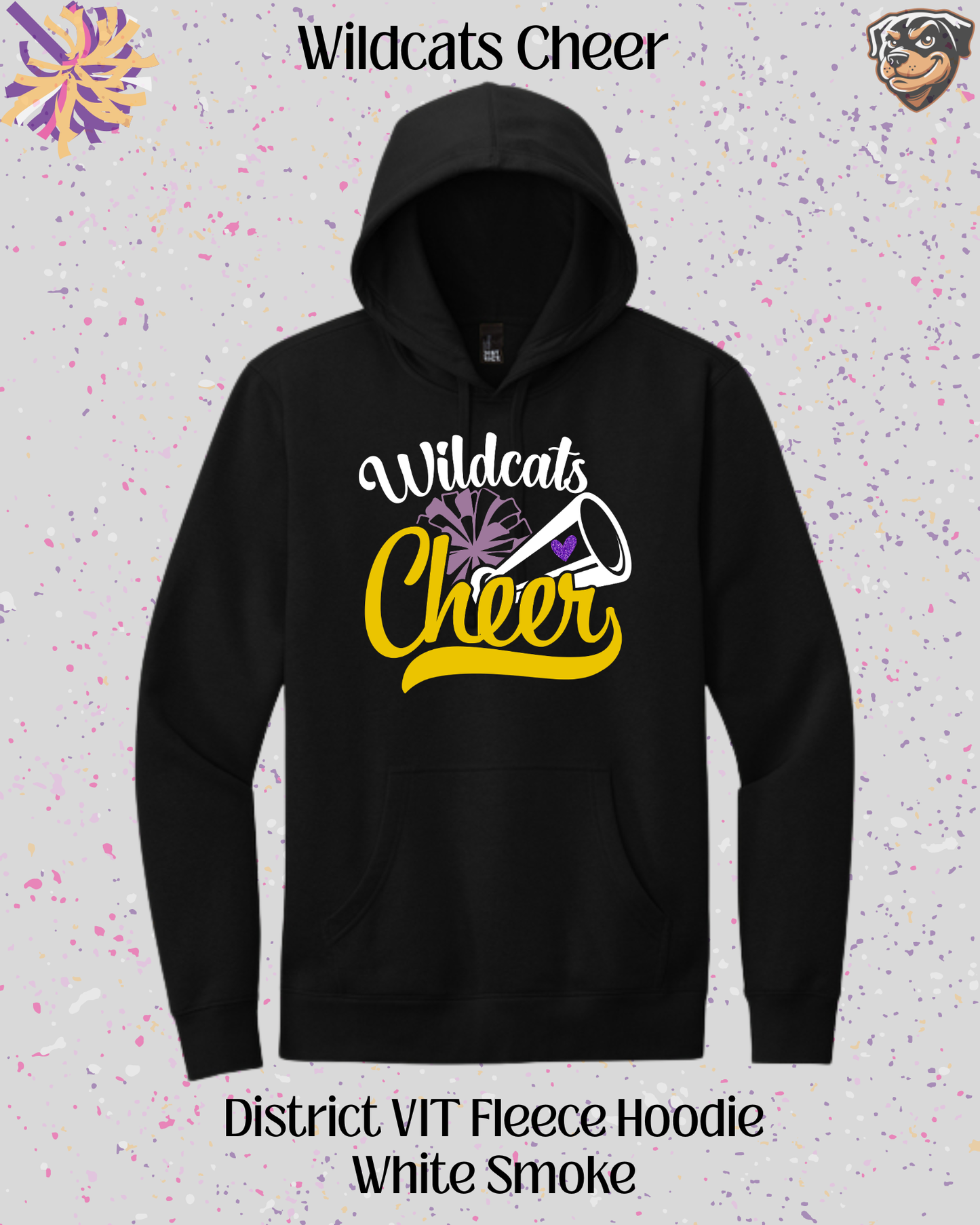 Wildcats Cheer Adult Hoodie
