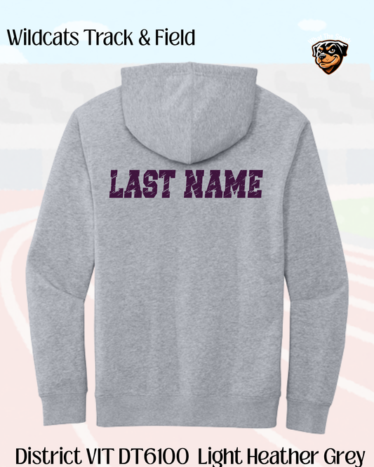 Wild Rose Track and Field Hoodie  Youth