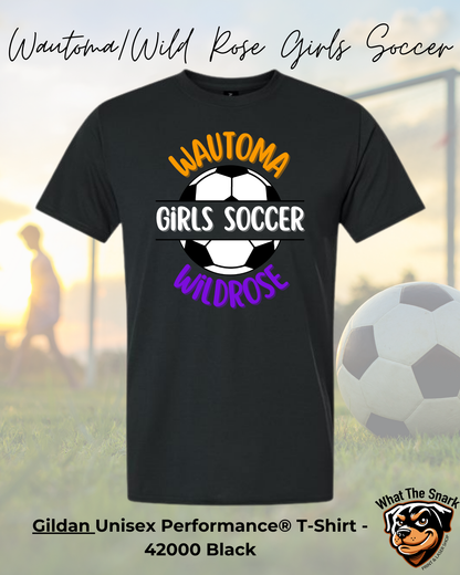 WWR Girls Soccer Full Logo Performance Tshirt