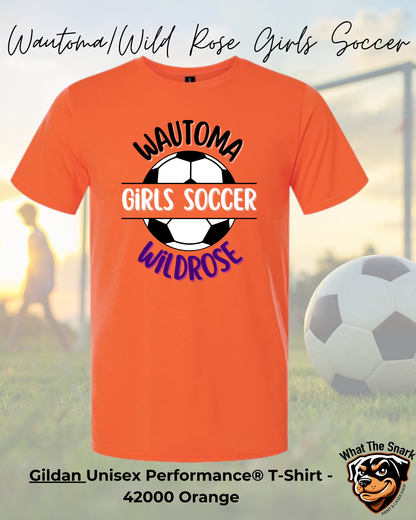 WWR Girls Soccer Full Logo Performance Tshirt