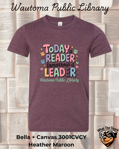 WPL Youth Today a Reader Tomorrow a Leader T-Shirt