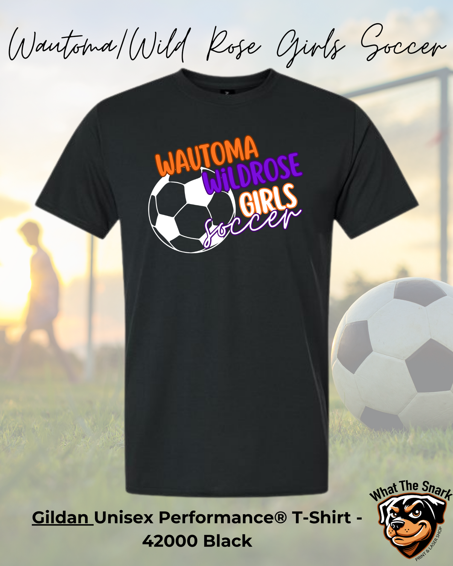 WWR Girls Soccer Performance Tshirt