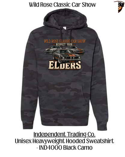 WR Classic Car Show Respect Your Elders Heavyweight Hoodie