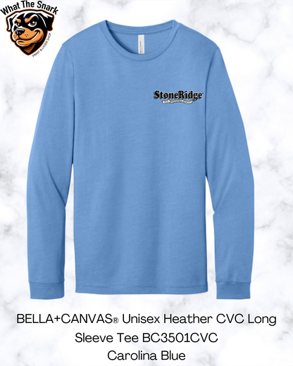 BELLA+CANVAS® Unisex Heather CVC Long Sleeve Tee