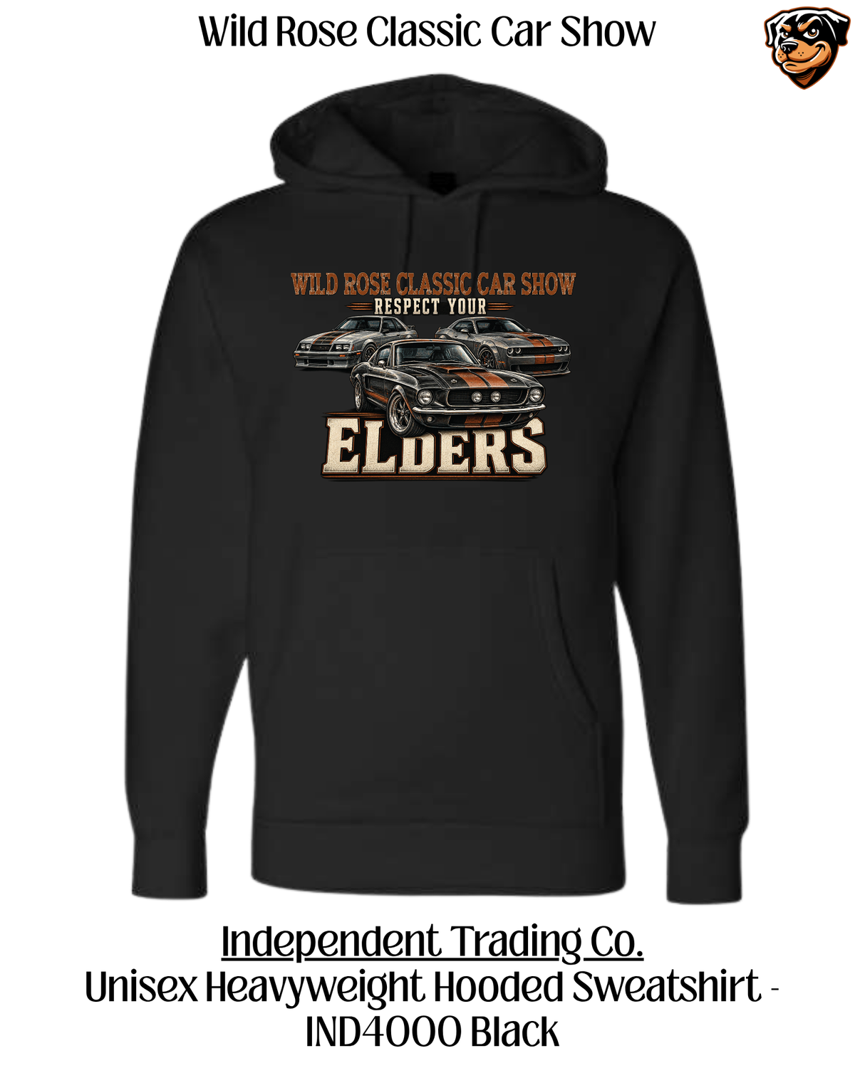 WR Classic Car Show Respect Your Elders Heavyweight Hoodie