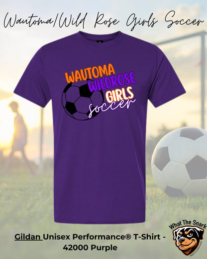 WWR Girls Soccer Performance Tshirt