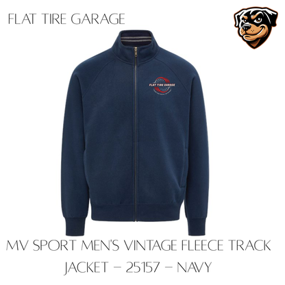Flat Tire Garage Men's Track Jacket