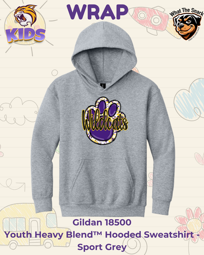 WRAP Livin' that Wildcats Life Youth Hoodie