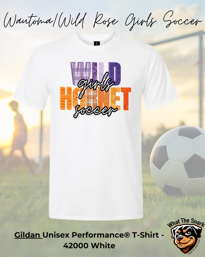 WWR Girls Soccer Quilted Performance Tshirt