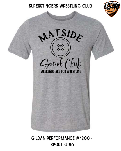 Super Stingers Matside Social Club Performance Tee