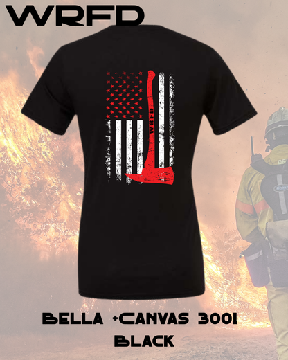 WRFD Back the Red Tee with Flag